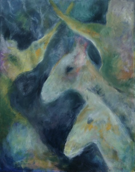 Marianne Warming Acryl på lærred 40 x 50 cm
