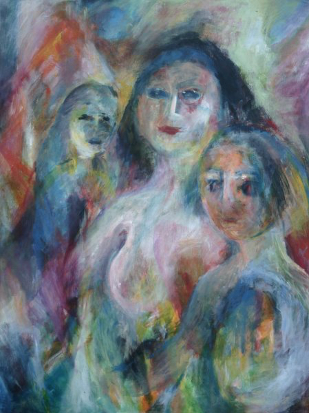 Marianne Warming Acryl på lærred 60 x 80 cm