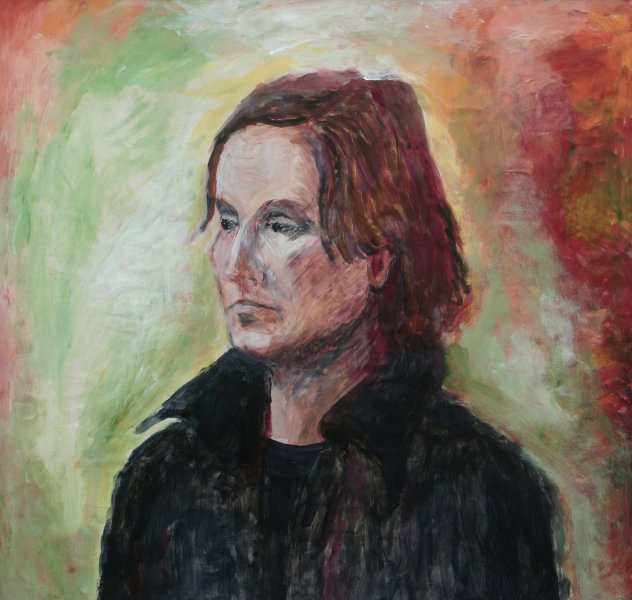 af Marianne Warming Acryl på pap 64 x 62 cm