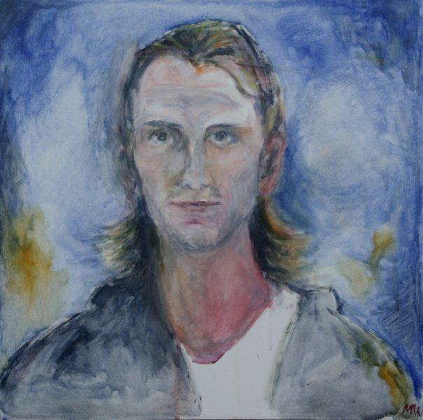 af Marianne Warming Acryl på lærred 40 x 40 cm