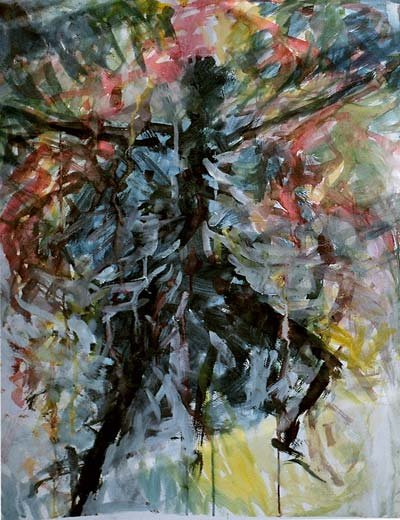 Marianne Warming Acryl på pap 74 x 53 cm