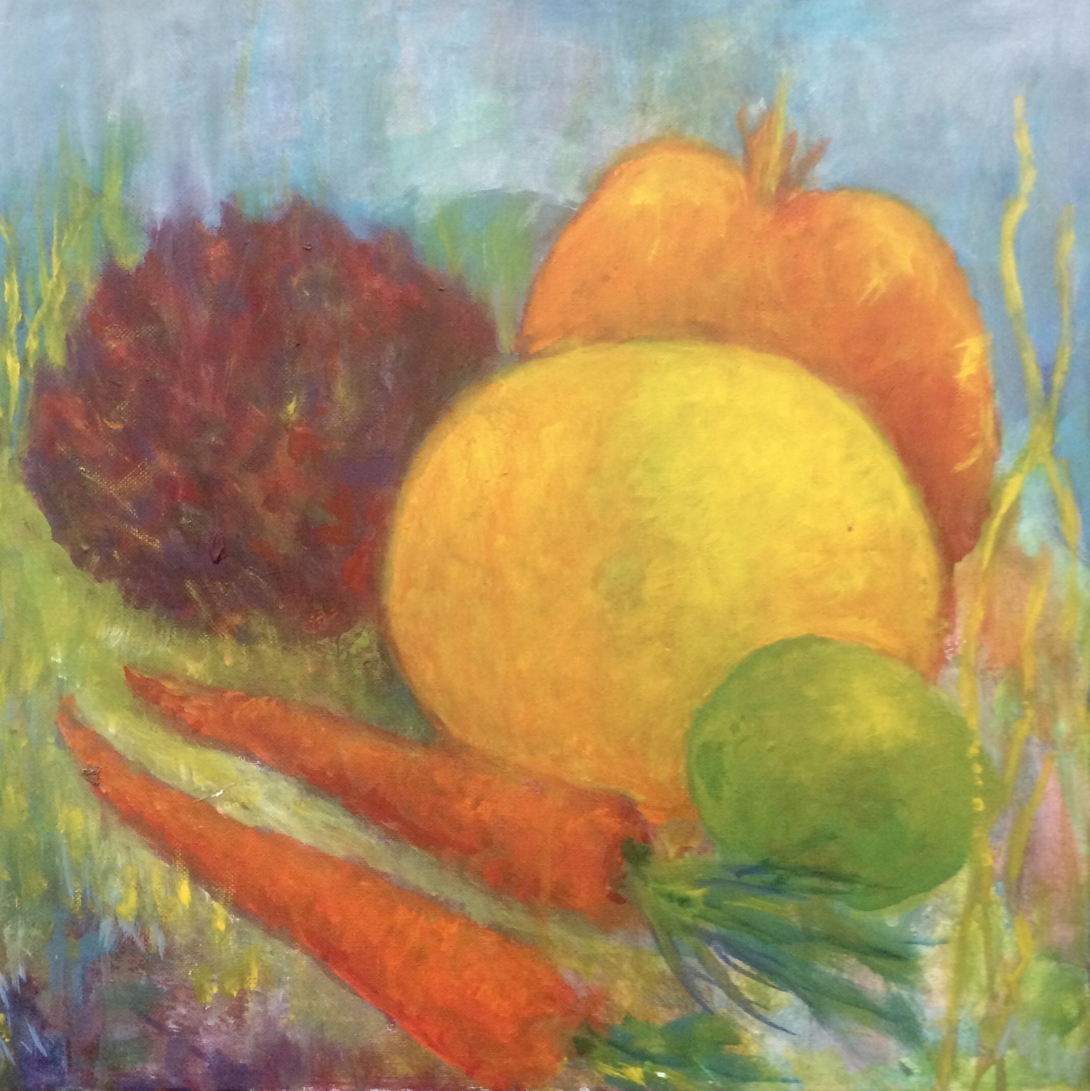 Marianne Warming Acryl på lærred 40 x 40 cm